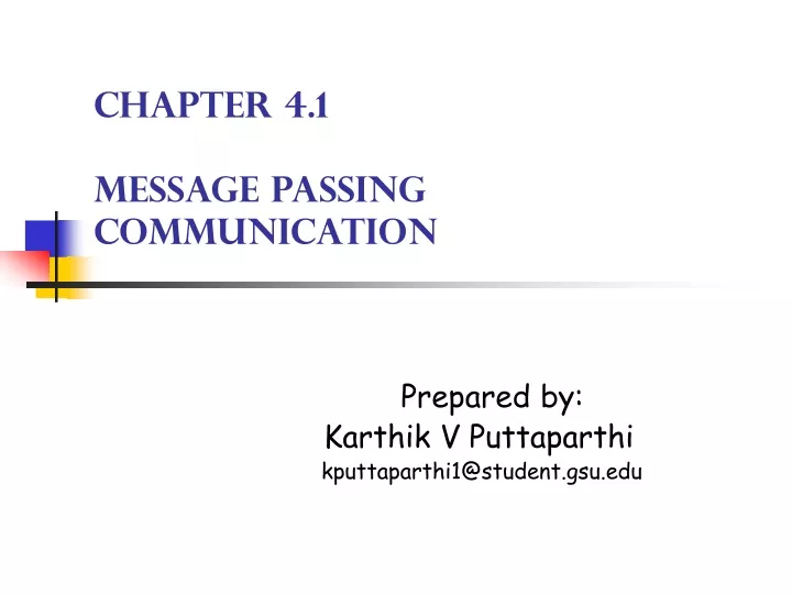 chapter 4 1 message passing communication