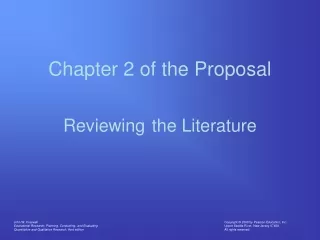 Chapter 2 of the Proposal