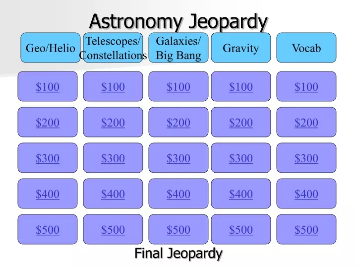 astronomy jeopardy