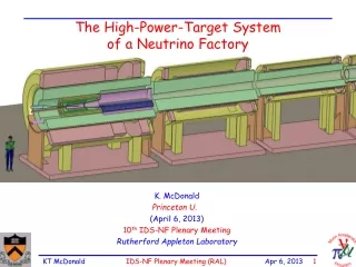 The High-Power-Target System of a Neutrino Factory