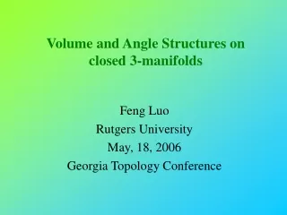 Volume and Angle Structures on closed 3-manifolds