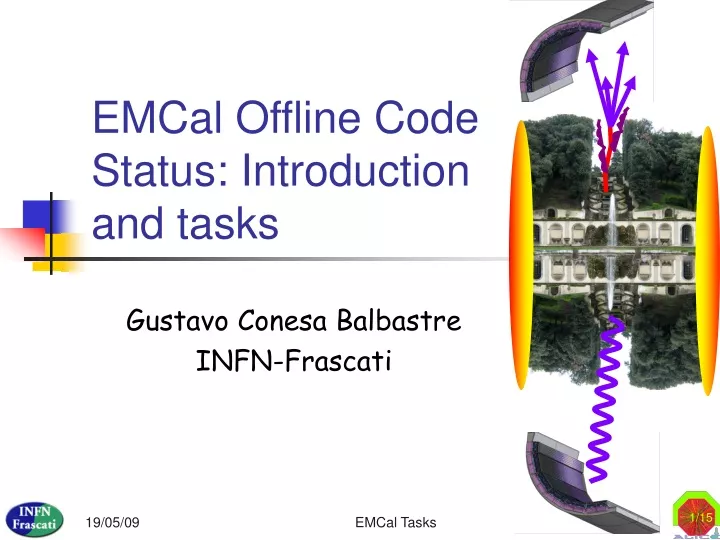 emcal offline code status introduction and tasks