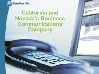 California and Nevada’s Business Communications Company