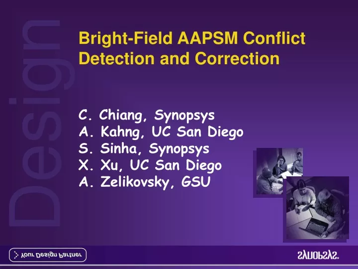 bright field aapsm conflict detection and correction