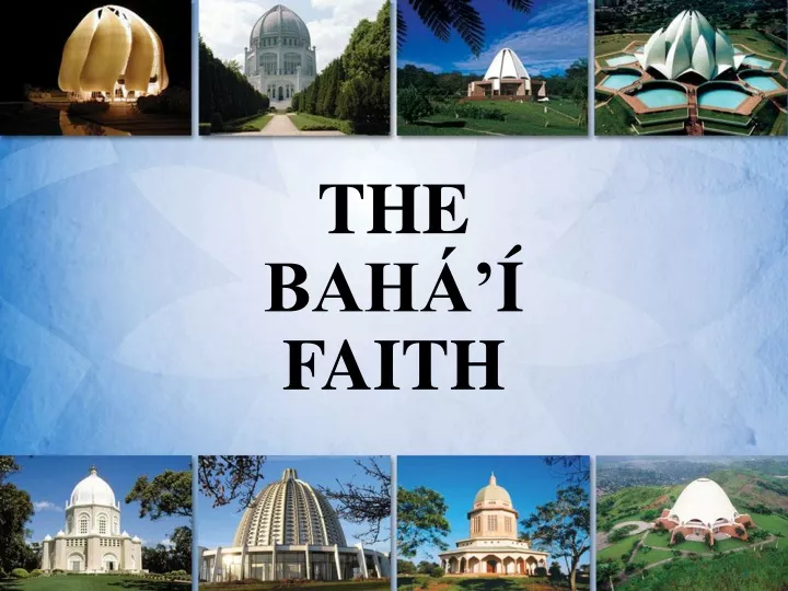 the bah faith