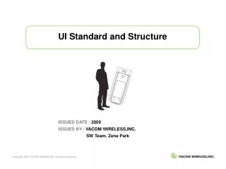 UI Standard and Structure