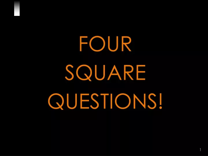 four square questions