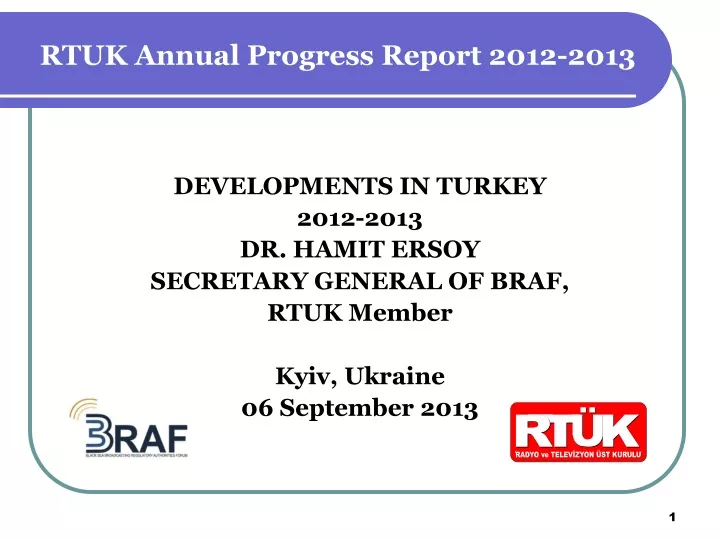 developments in turkey 2012 2013 dr hamit ersoy