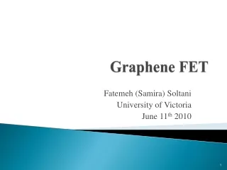 Graphene FET