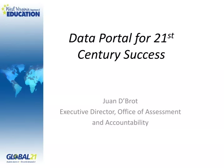 juan d brot executive director office of assessment and accountability
