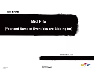 Bid File