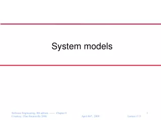 System models