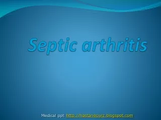 Septic arthritis