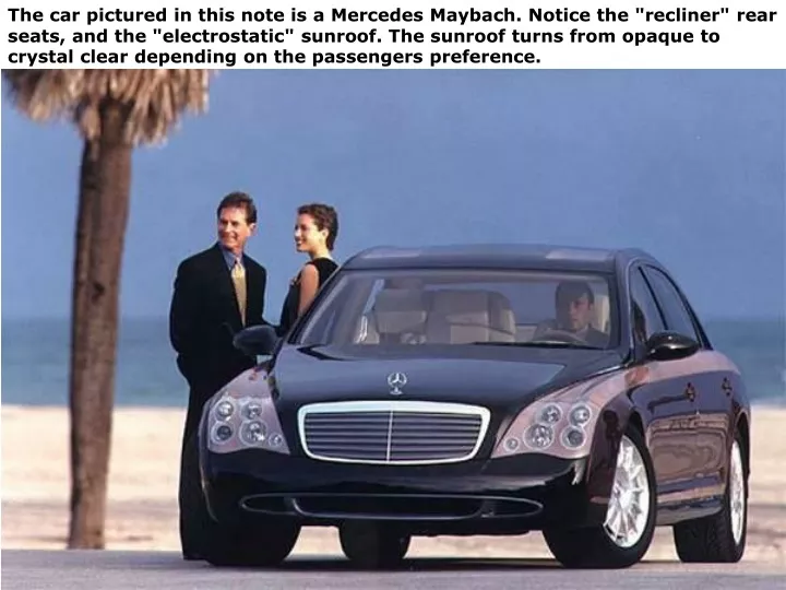 the car pictured in this note is a mercedes