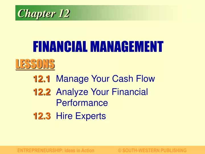 financial management