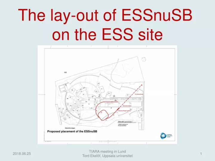 the lay out of essnusb on the ess site