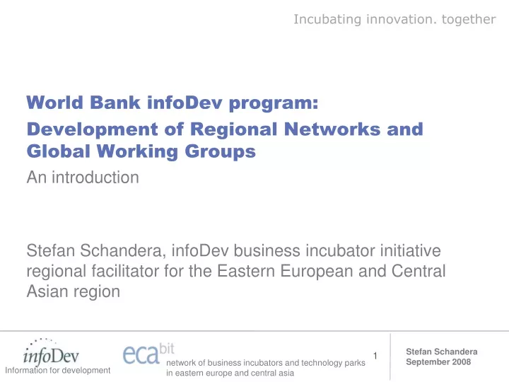 world bank infodev program development