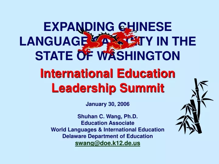 expanding chinese language capacity in the state of washington