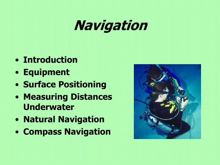 navigation