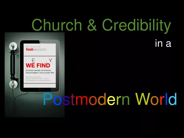 church credibility