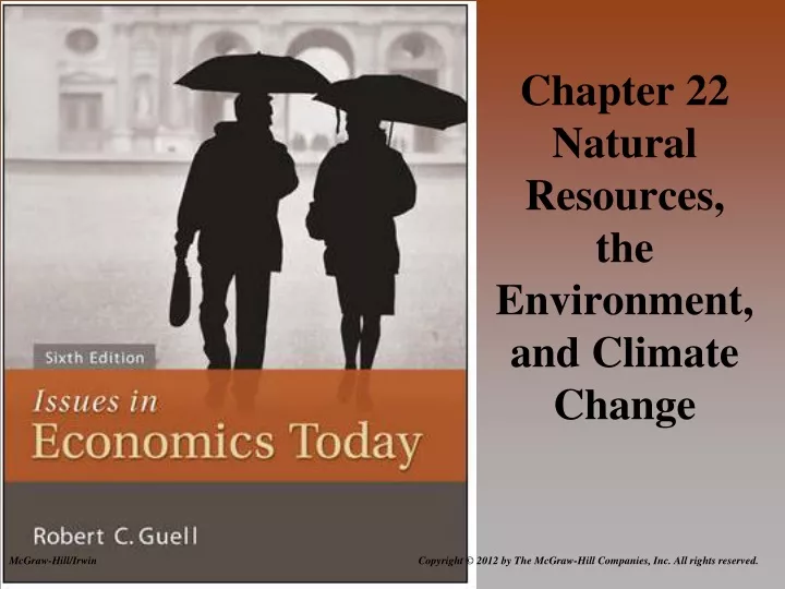chapter 22 natural resources the environment and climate change