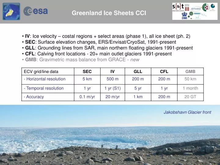 greenland ice sheets cci