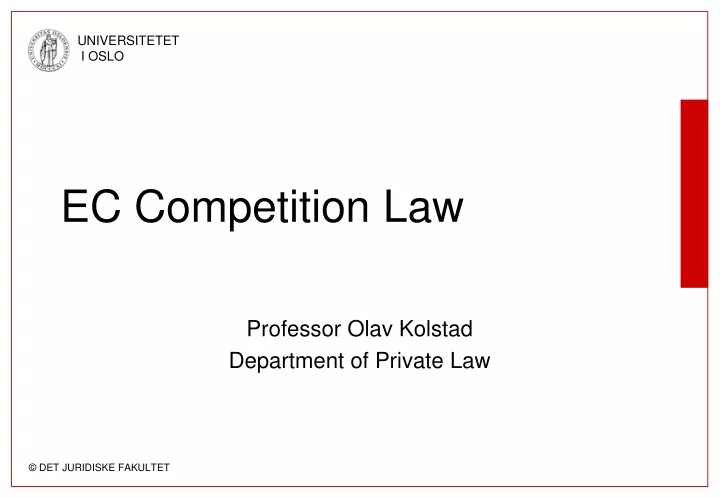 ec competition law