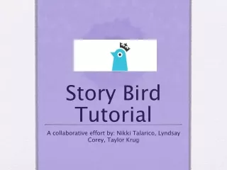 Story Bird Tutorial