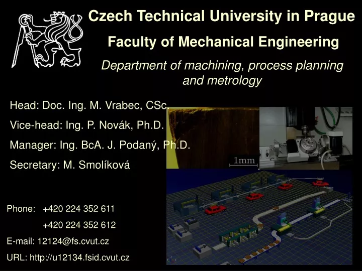 czech technical university in prague faculty