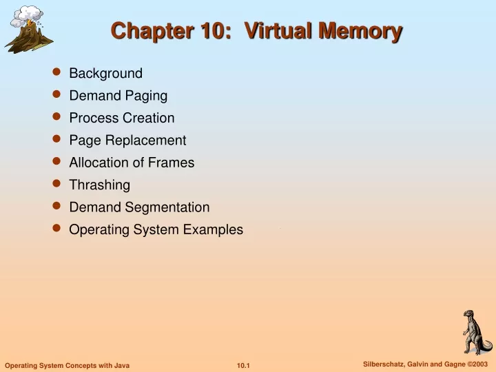 chapter 10 virtual memory