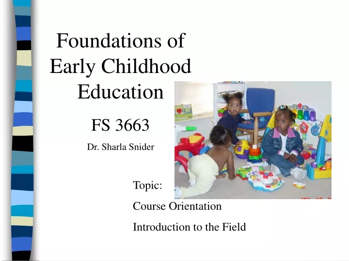 foundations of early childhood education fs 3663