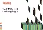 IBM Rational Publishing Engine: Automated Document Generation and Formatting - slide 1