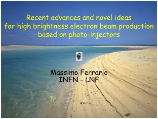 Recent advances and novel ideas  for high brightness electron beam production
