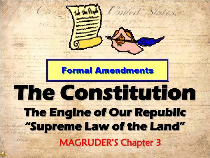 the constitution the engine of our republic