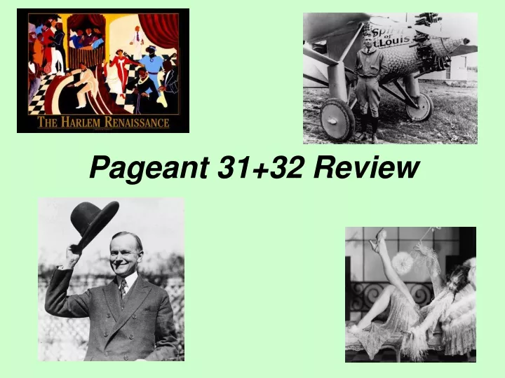 pageant 31 32 review
