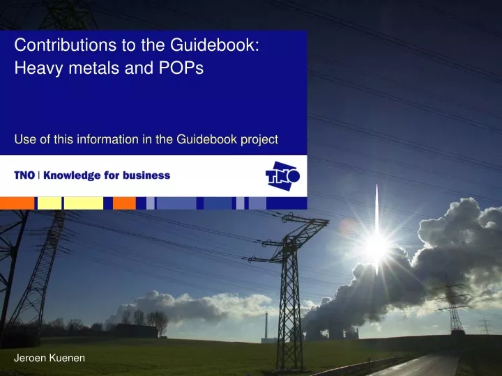contributions to the guidebook heavy metals and pops