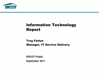 Information Technology Report