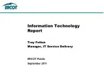 Information Technology Report - slide 1