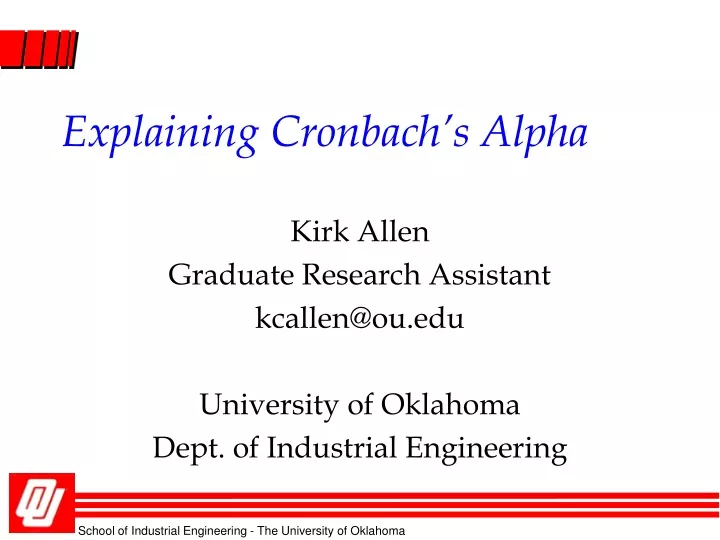 explaining cronbach s alpha