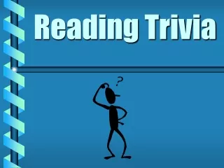 Reading Trivia