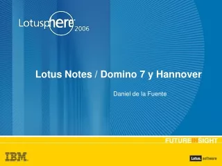 Lotus Notes / Domino 7 y Hannover