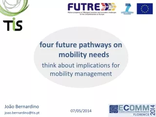 four future pathways on mobility needs think about implications for mobility management