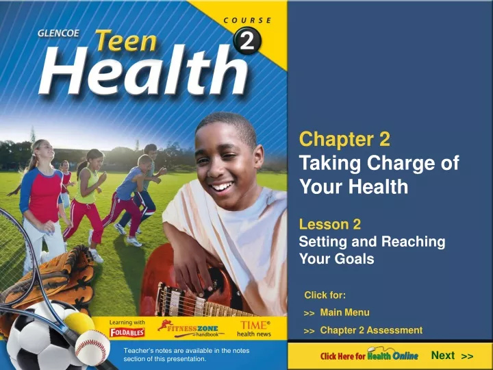 chapter 2 taking charge of your health