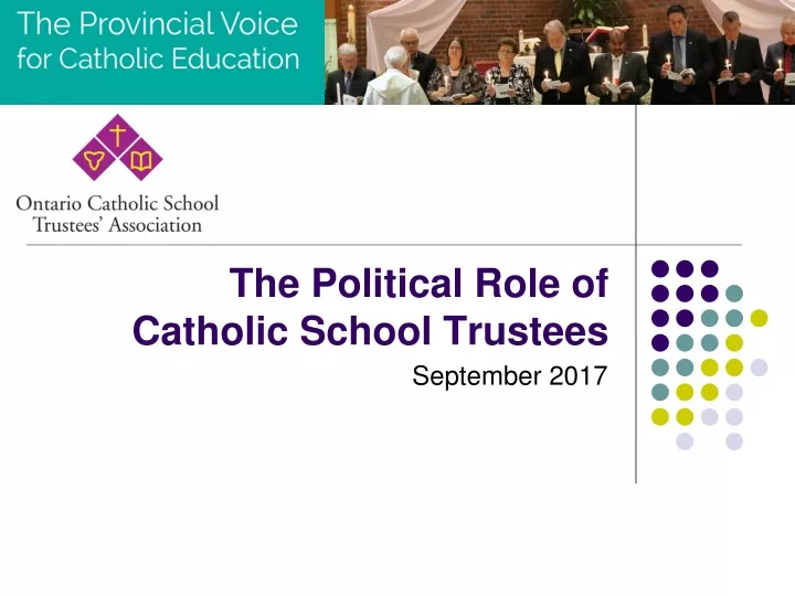 the political role of catholic school trustees