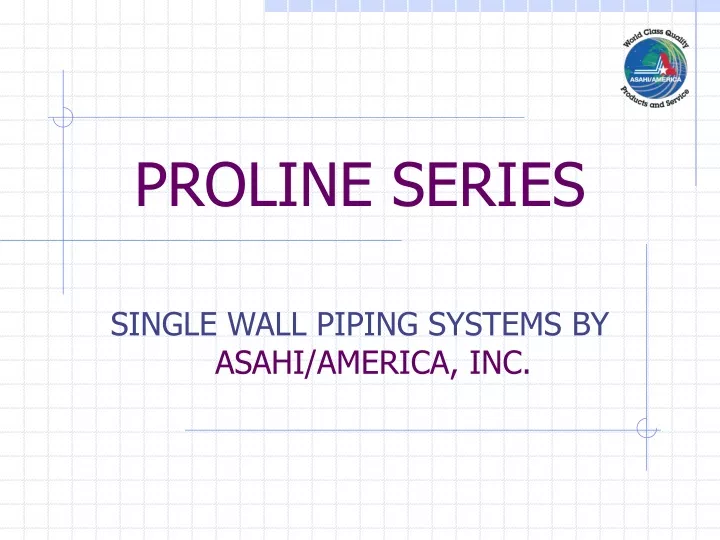 proline series