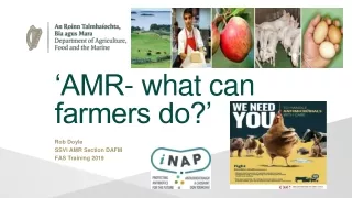 ‘AMR- what can farmers do?’