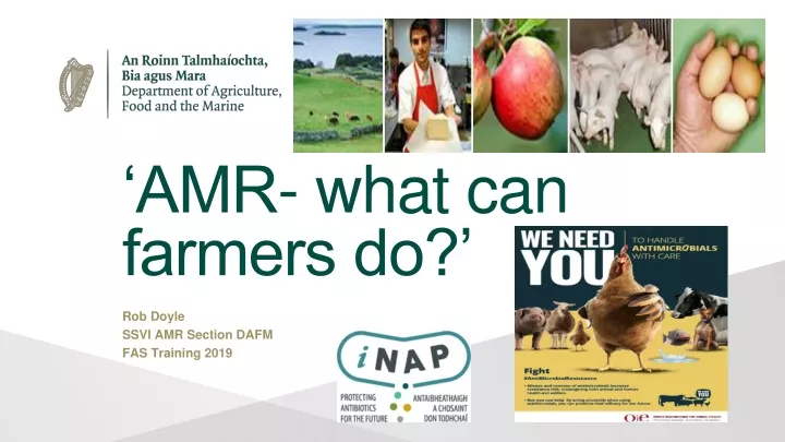 amr what can farmers do