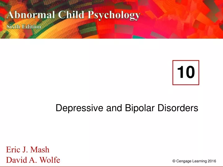 depressive and bipolar disorders