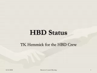 HBD Status