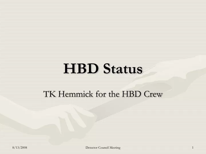 hbd status